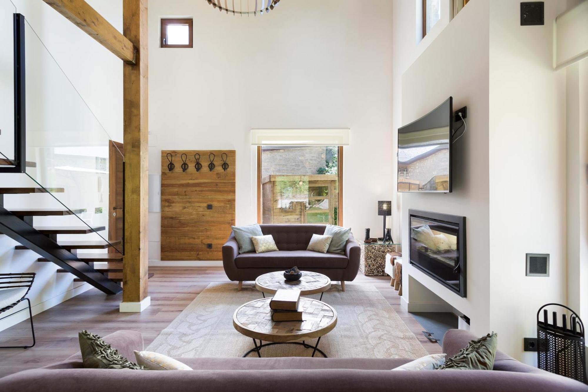 Casa Forelsa Lujo En La Montana Hoz de Jaca エクステリア 写真